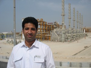 Les installations d'exploitation du gaz à Assalouyeh, le long du golfe Persique