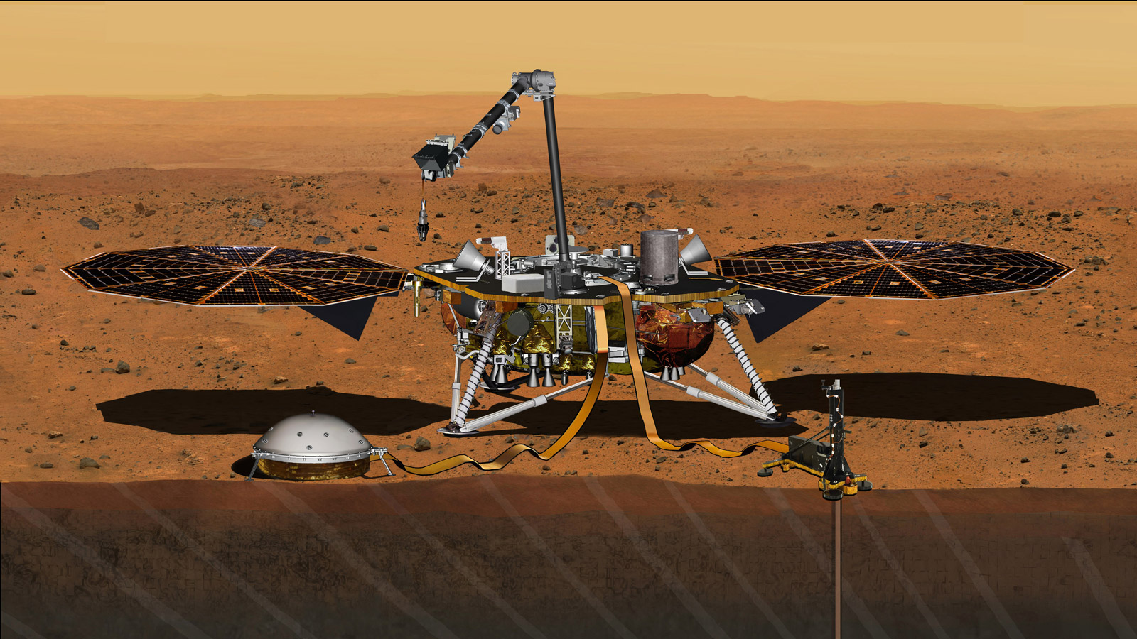 InSIGHT va ausculter Mars pour nous permettre de mieux la comprendre – Exploration spatiale